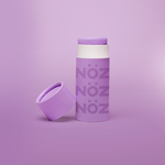 Load image into Gallery viewer, Nöz’s reef safe, Zinc oxide, &amp; colorful sunscreen in purple.
